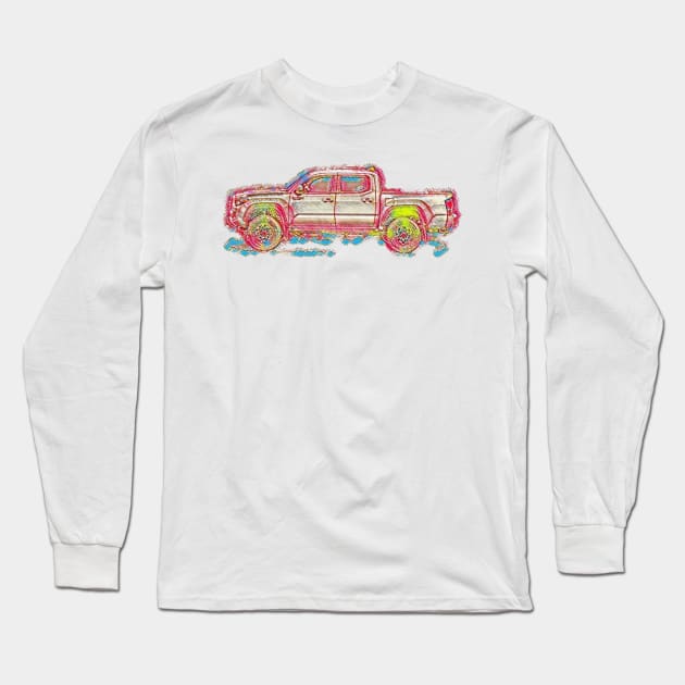 Tacoma TRD PRO Long Sleeve T-Shirt by billfmurray